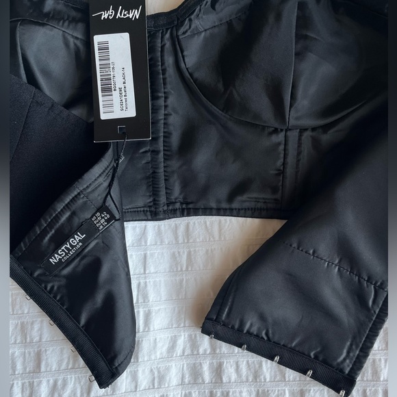 Tailored bustier- black NWT - Picture 4 of 5